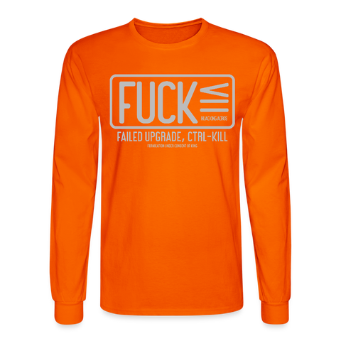 FUCK Long Sleeve - orange