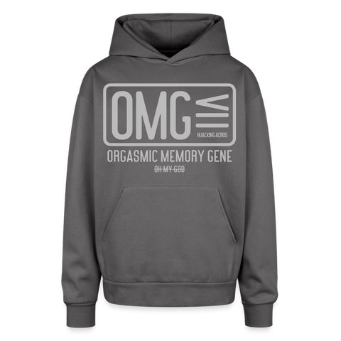 OMG Oversized Hoodie - graphite gray