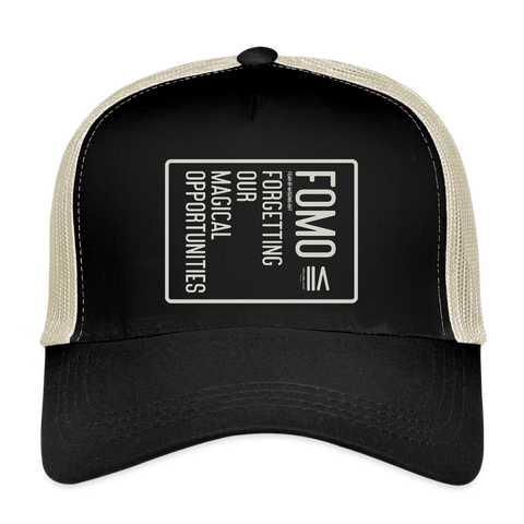 FOMO Vintage Hat - black/oyster