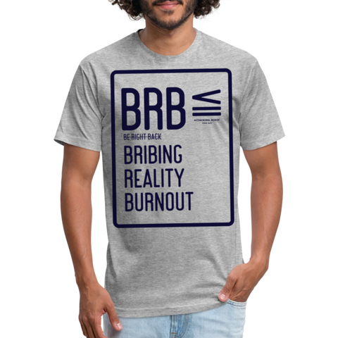 BRB Tee - heather gray