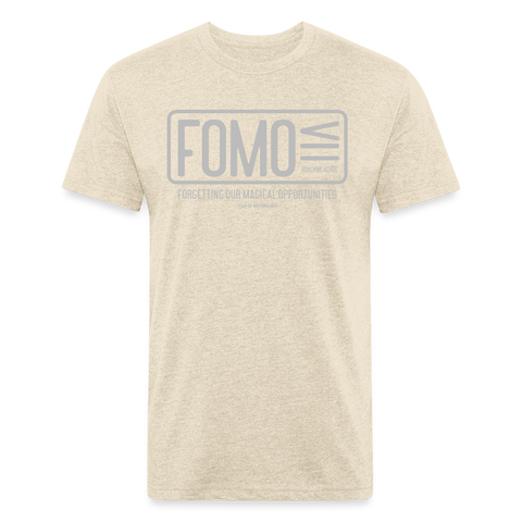 FOMO Tee - heather cream