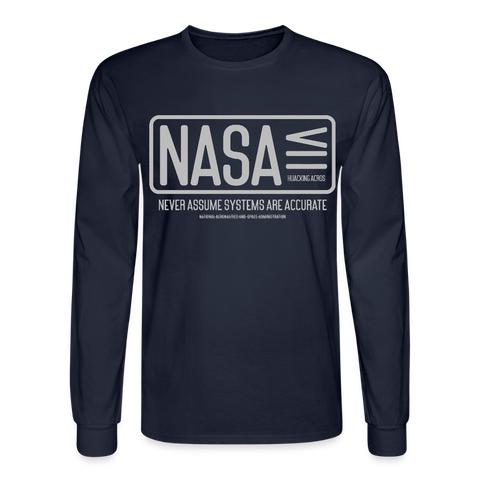 NASA Long Sleeve - navy