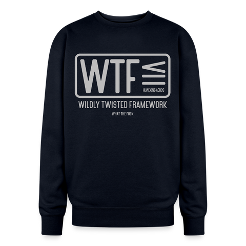 WTF Oversized Sweatshirt - navy