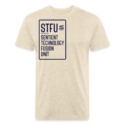 STFU Tee - heather cream