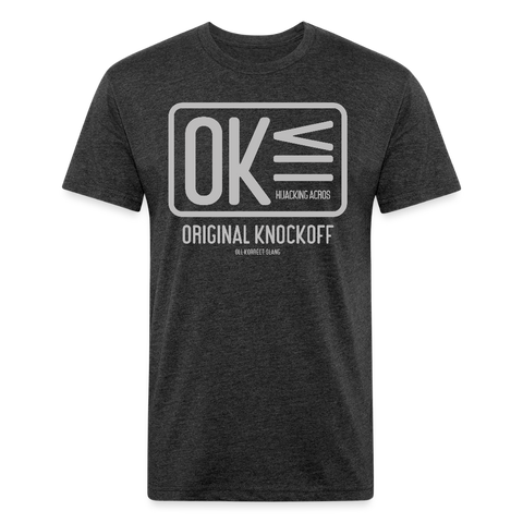 OK Tee - heather black