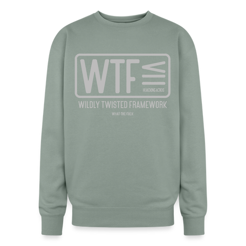 WTF Oversized Sweatshirt - sage