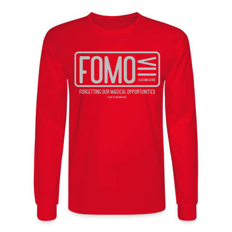 FOMO Long Sleeve - red