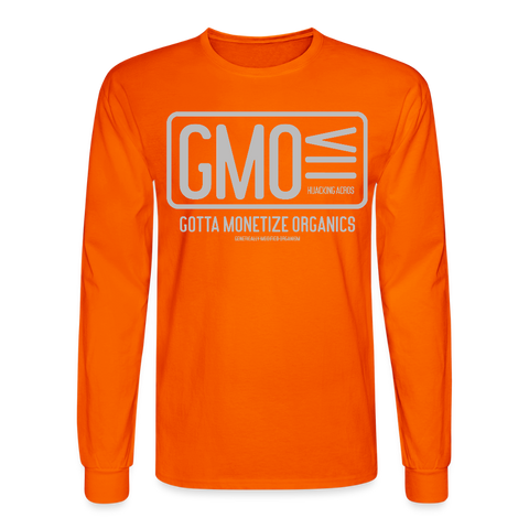 GMO Long Sleeve - orange