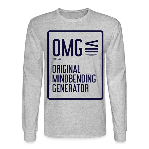 OMG Long Sleeve - heather gray