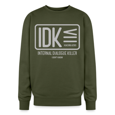 IDK Oversized Sweat - olive green