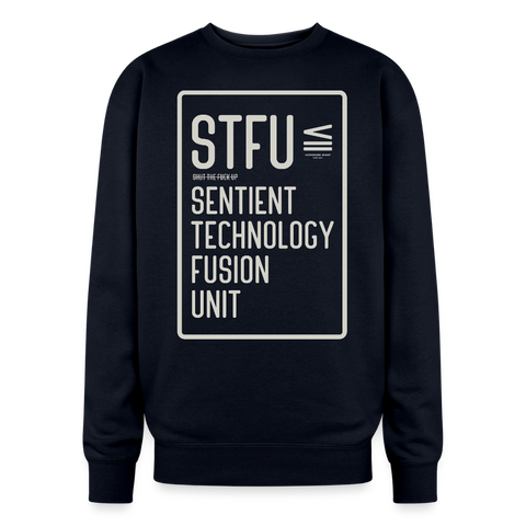 STFU Oversized Sweatshirt - navy