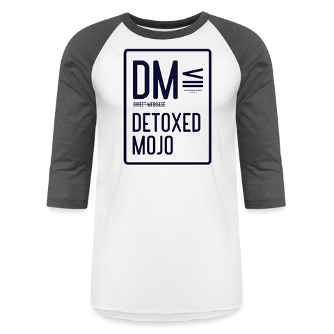 DM Tee - white/charcoal