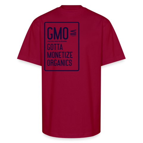 GMO Heavy Tee - cardinal