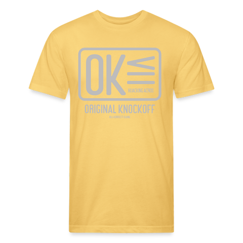 OK Tee - pastel yellow