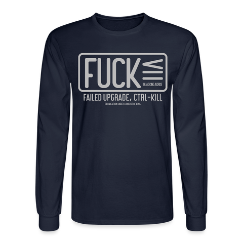 FUCK Long Sleeve - navy