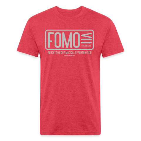FOMO Tee - heather red