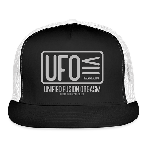 UFO Trukcer's Hat - black/white