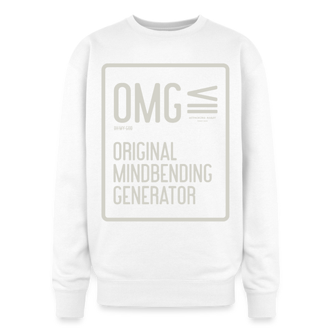 OMG Oversized Sweatshirt - white