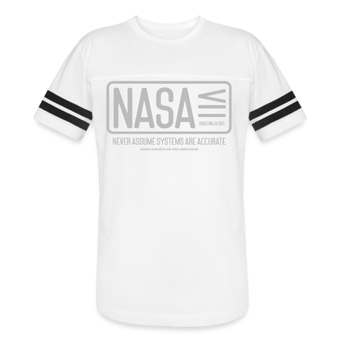 NASA Tee - white/black