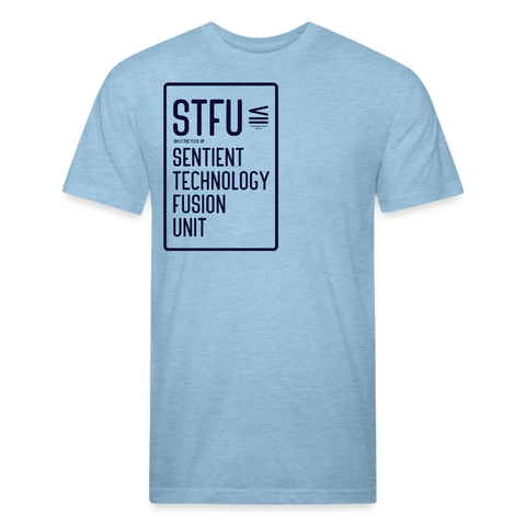 STFU Tee - heather blue