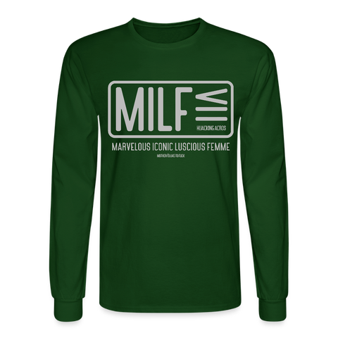 MILF Long Sleeve - forest green