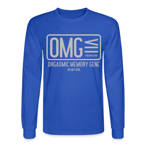 OMG Long Sleeve - royal blue