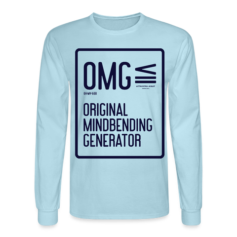 OMG Long Sleeve - powder blue