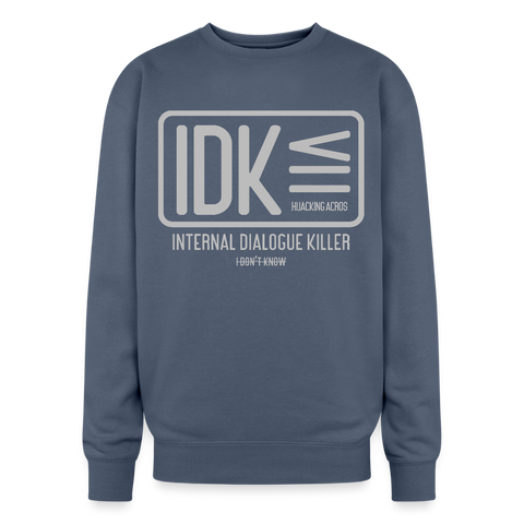 IDK Oversized Sweat - stone blue