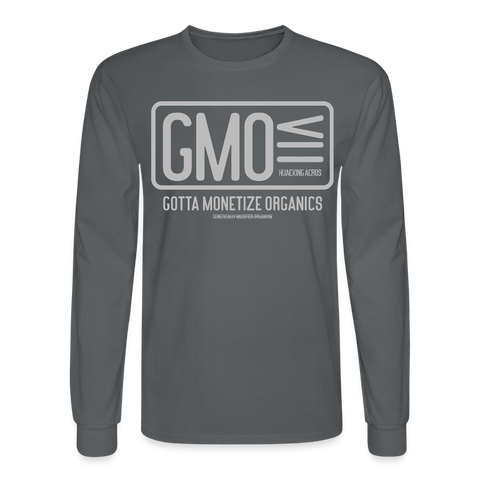 GMO Long Sleeve - charcoal