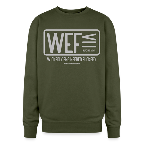 WEF Oversized Sweatshirt - olive green