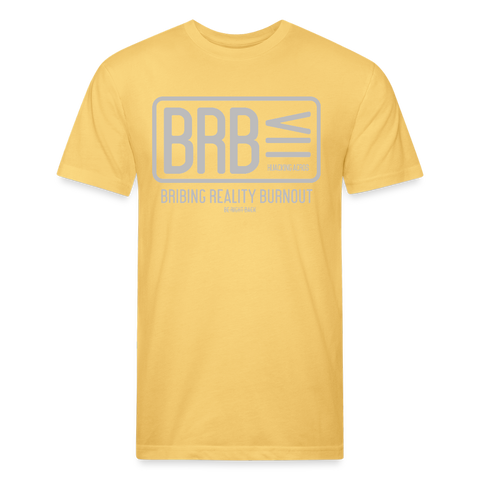 BRB Tee - pastel yellow