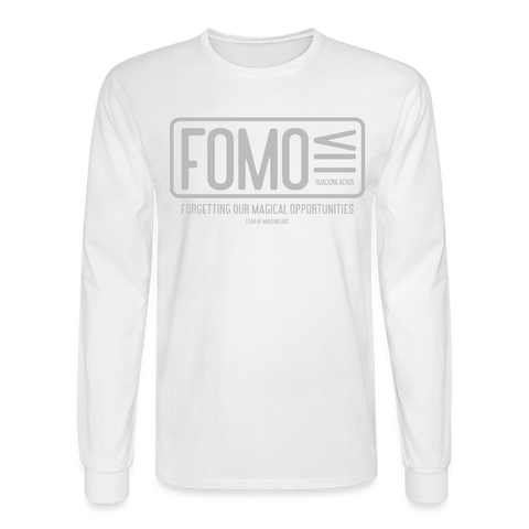 FOMO Long Sleeve - white