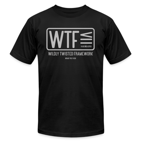 WTF Tee - black