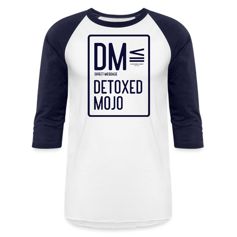 DM Tee - white/navy