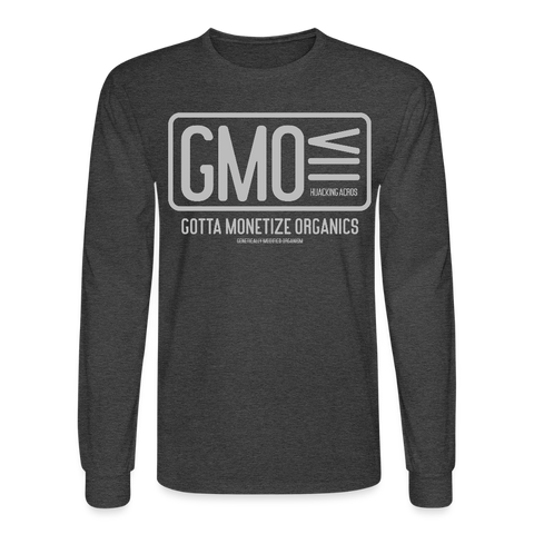 GMO Long Sleeve - heather black