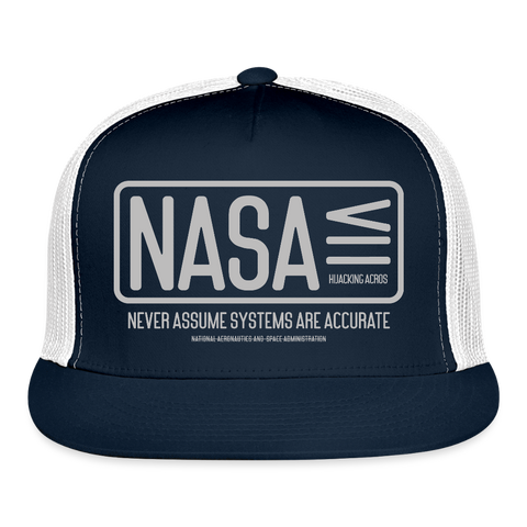 NASA Tucker Hat - navy/white
