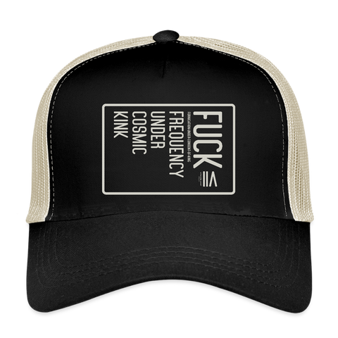 FUCK Vintage Hat - black/oyster