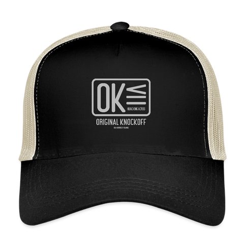 OK Vintage Trucker Hat - black/oyster