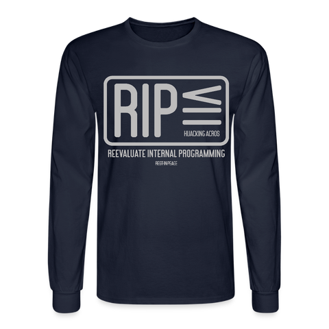 RIP Long Sleeve (U) - navy