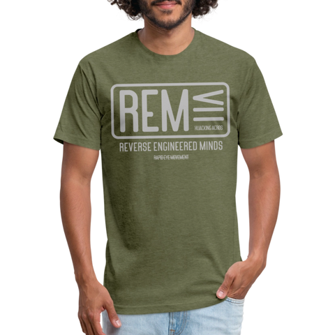 REM Tee - heather military green