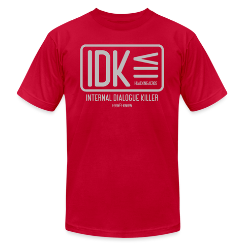 IDK Tee - red