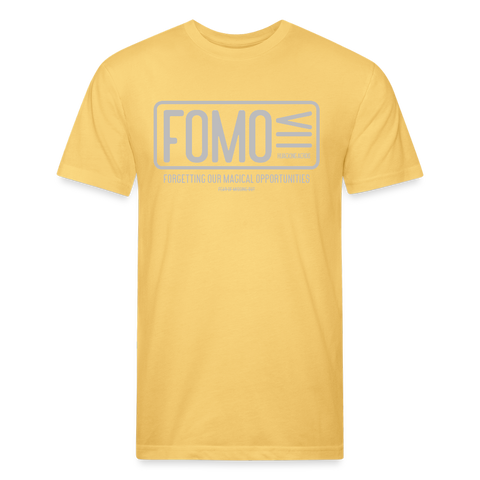 FOMO Tee - pastel yellow