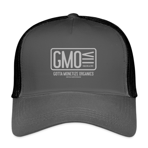 GMO Vintage Hat - smoke grey/black