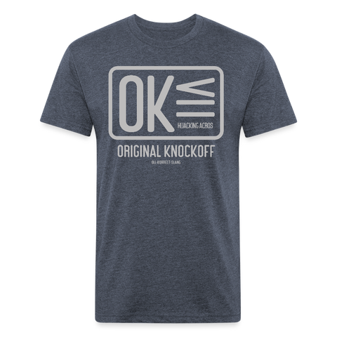 OK Tee - heather navy