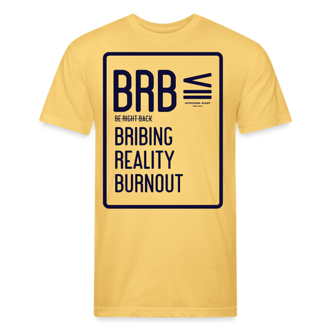 BRB Tee - pastel yellow
