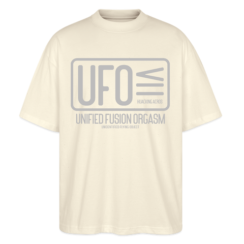 UFO Oversized Sweatshirt - natural raw