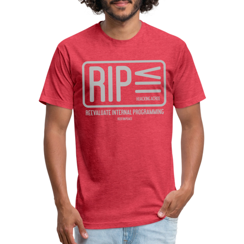 RIP Tee - heather red