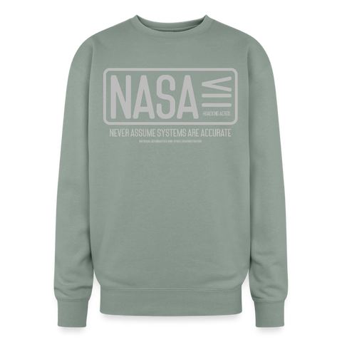 NASA Oversized Sweatshirt - sage