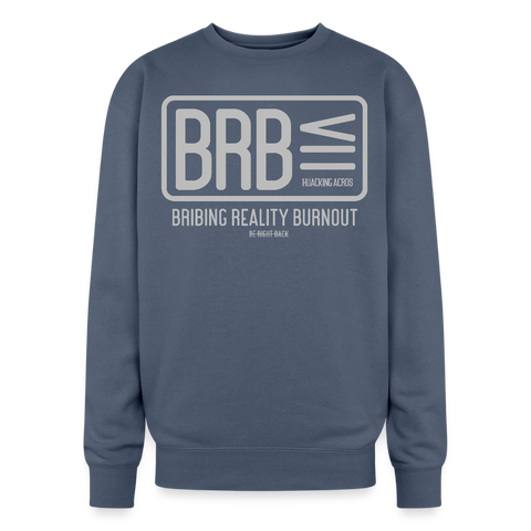 BRB Oversized Sweatshirt - stone blue