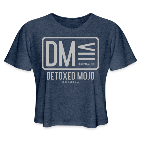 DM Tee (W) - heather navy